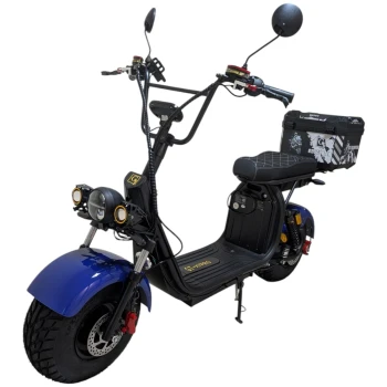 Электроскутер Citycoco GT X7 PRO Синий (2000W)