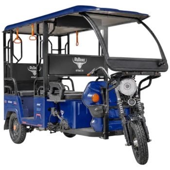 Электротрицикл Rutrike Рикша 60V2000W Синий