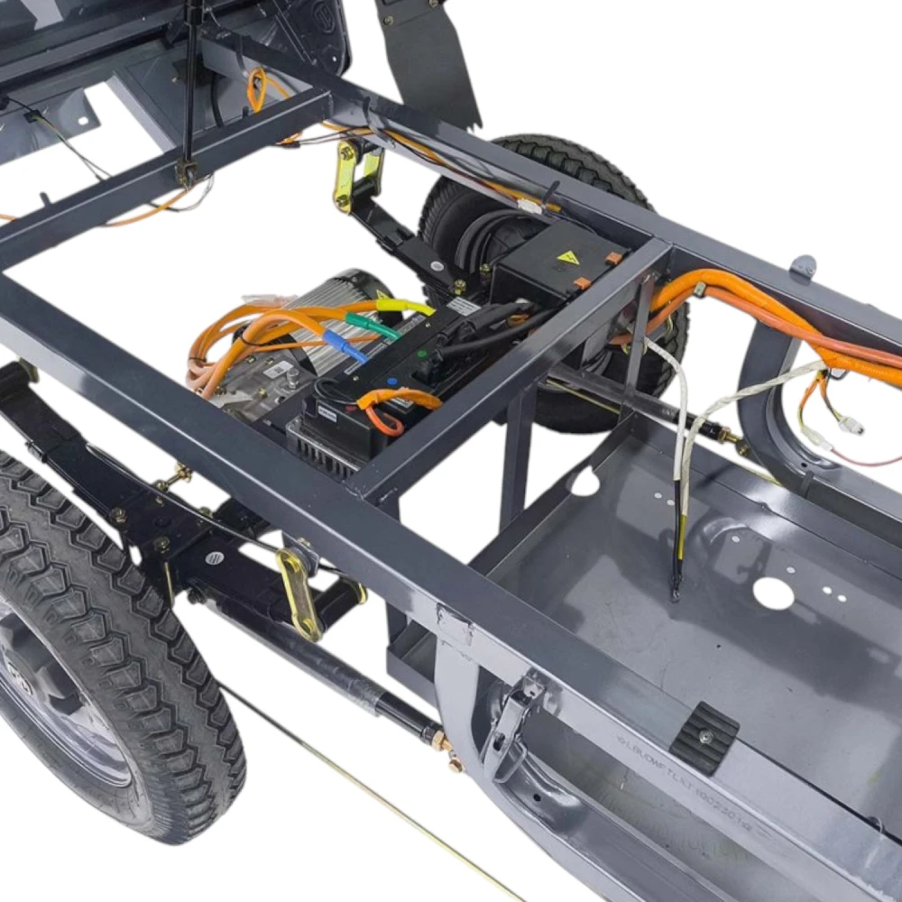 Грузовой электротрицикл Rutrike КАРГО Кабина Дуал NEXT обогрев 72V 2000W 14