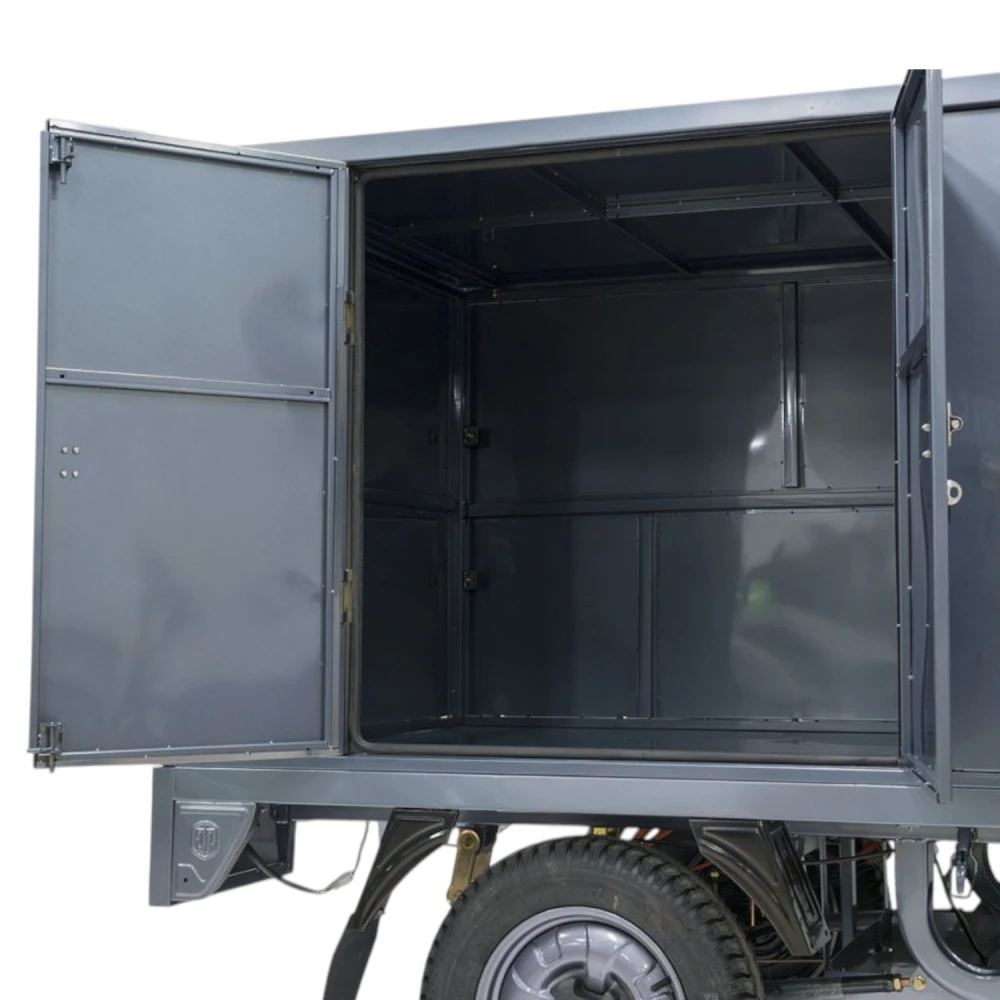 Грузовой электротрицикл Rutrike КАРГО Кабина Дуал NEXT обогрев 72V 2000W 6