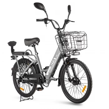 Электровелосипед Green City Gelbert ALFA 1 ST Серый
