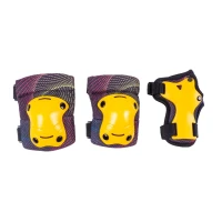 Набор защиты Tech Team Safe Fit Teens 2.0 Yellow (Жёлтый) Размер S